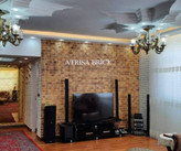 آجر دکوراتیو آتریسا کد 3004 برای پشت تلویزیون