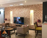 آجر دکوراتیو برای پشت تلویزیون