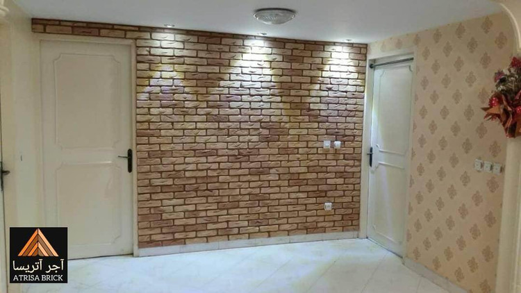 آجر نما روستیک در فضای سنتی
