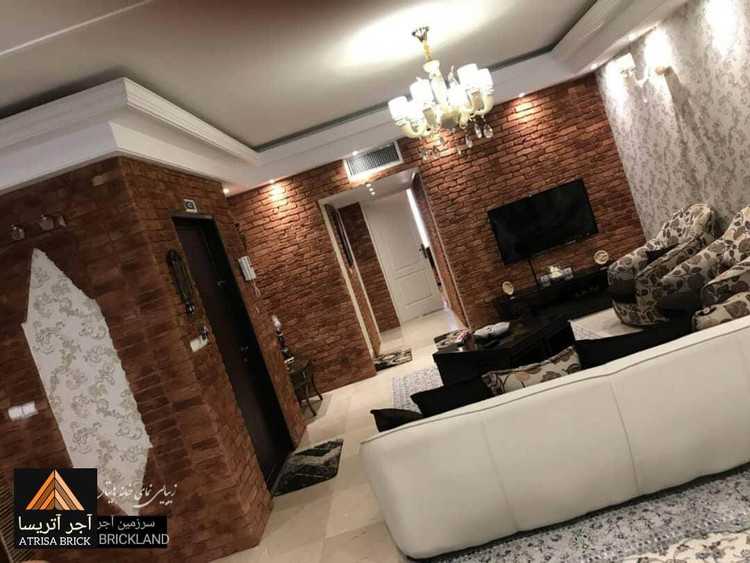 آجر روستیک و فضای سنتی